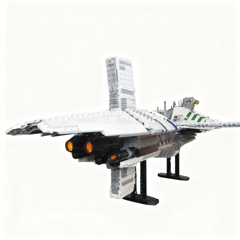 Фото 3043 детали MOC UCS Модель звездного фрегата класса 