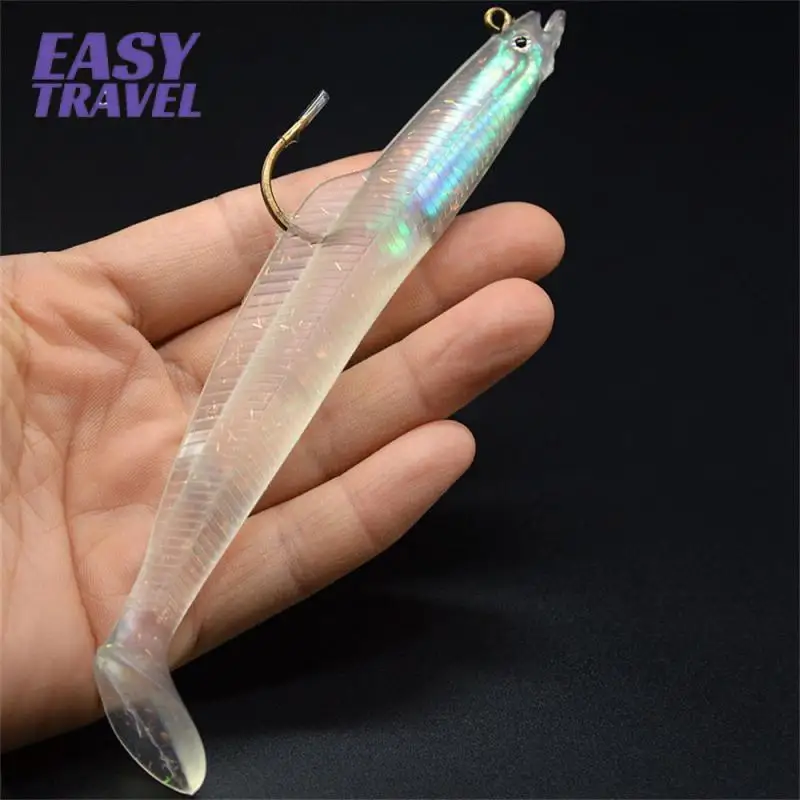 

3d Simulation Fish Eye Dazzling Gill Shadow Fake Lure The Whole Body Soft Silicone Material Lead Fish Lure Fish Bait