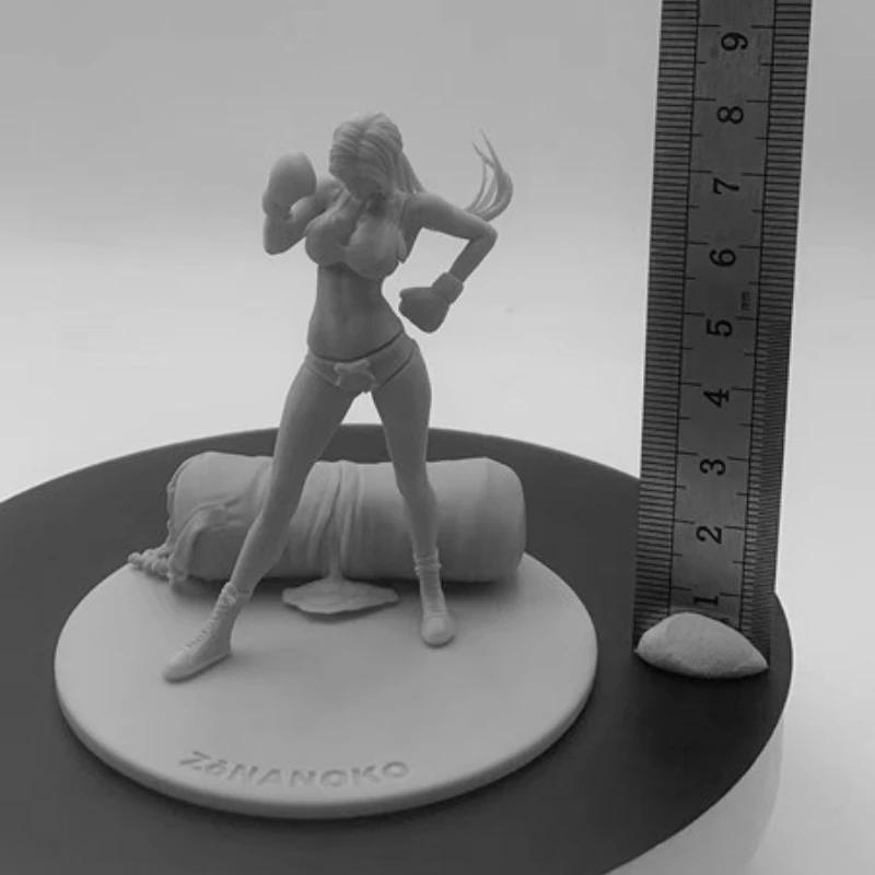 Боксерская фотография всего рост 80 мм подарок из смолы для девушек модель 1/24