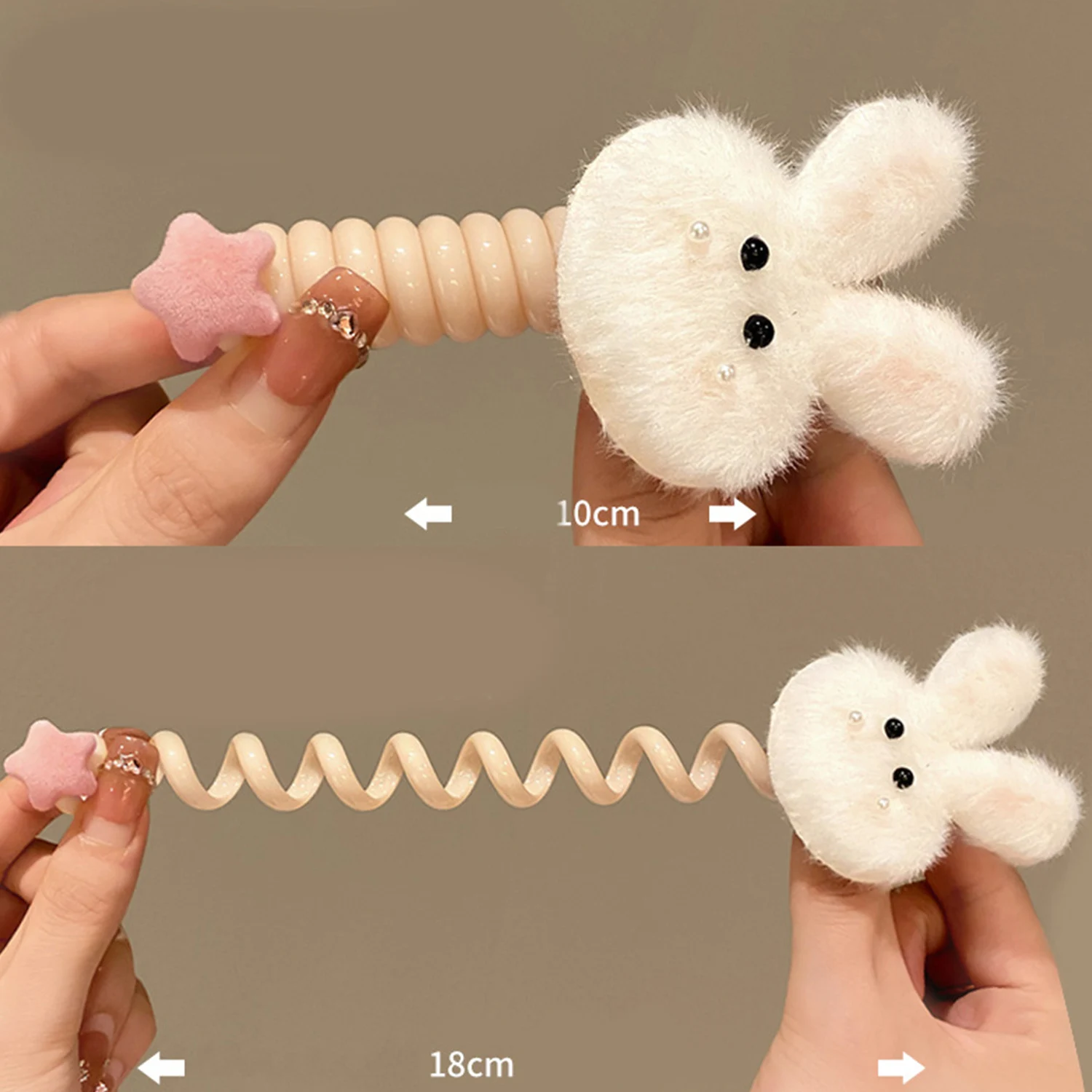 Рисунок 6 - Резинка для волос плюшевая в виде кролика