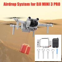 drone airdrop system for dji mini 3 pro thrower fishing bait wedding ring gift throw deliver life rescue air drop
