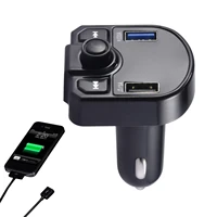 fm transmitter for car car mp3 player radio with dual usb port car mp3 player stereo handsfree kit support tf card dual usb port
