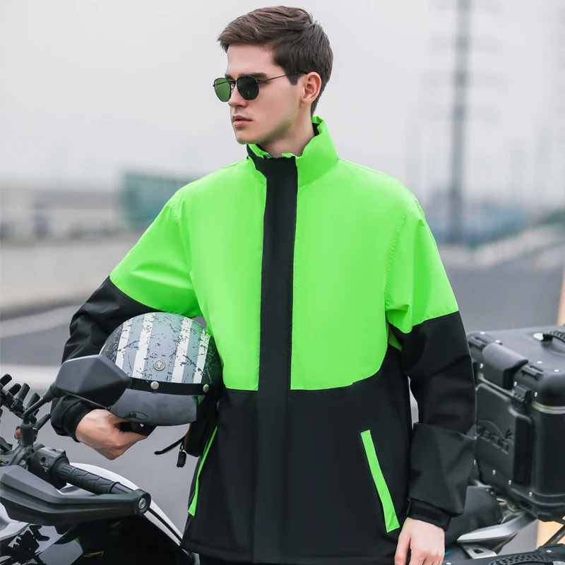 Man Luxury Raincoat Motorcycle Covers Rain Jacket Suit Men Motorcycle Adult Electric Motorcycle Regenponcho Rain Gear XF100YH