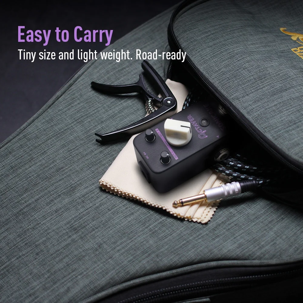 SONICAKE Octaver Аналоговая классическая восьтавная гитарная педаль бас-эффектов QSS-19