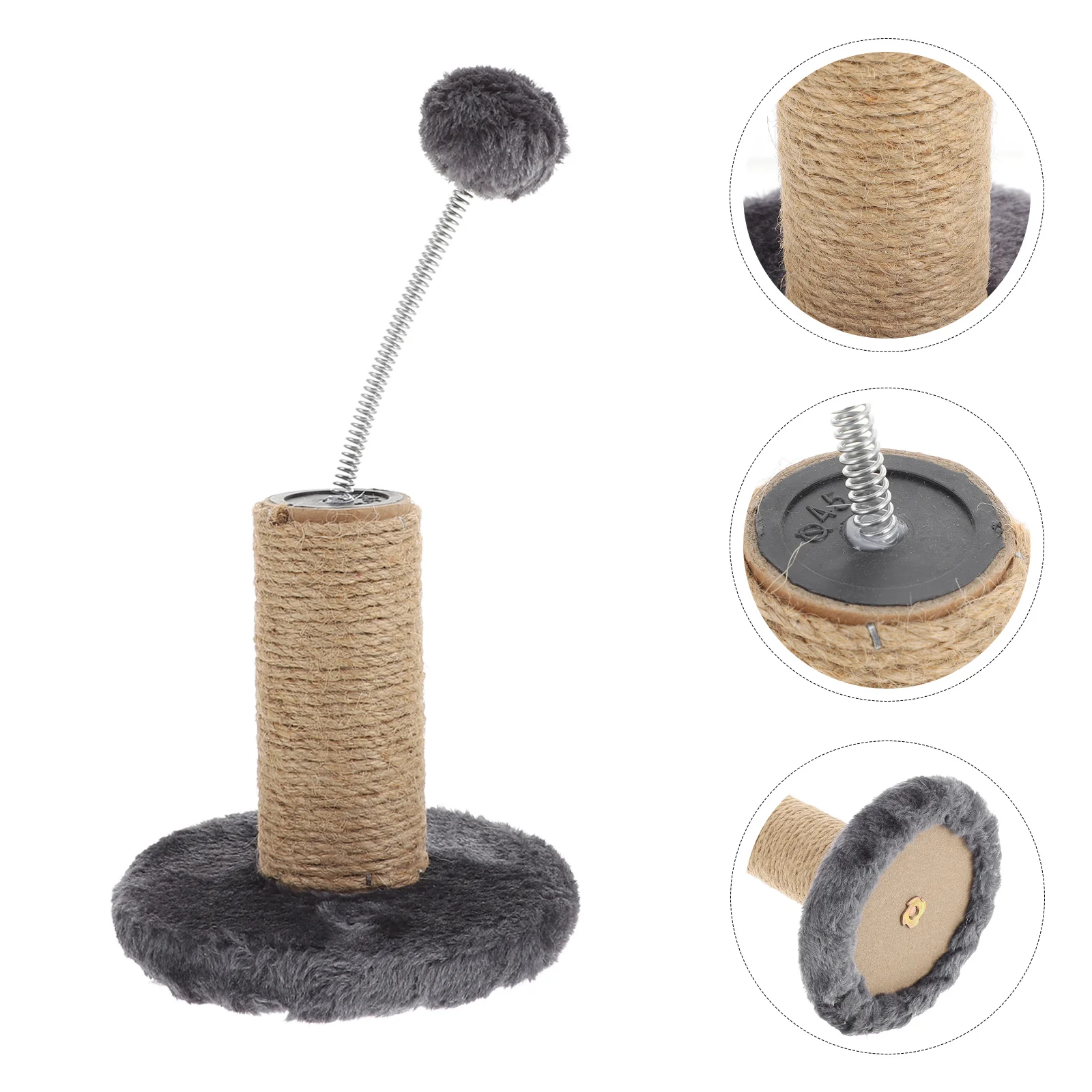 

Teaser Cat Pole Toy Scratcher Kitten Funny Pet Household Teasing Stick Interesting Claw Scratching Post Spring Accessory Toys