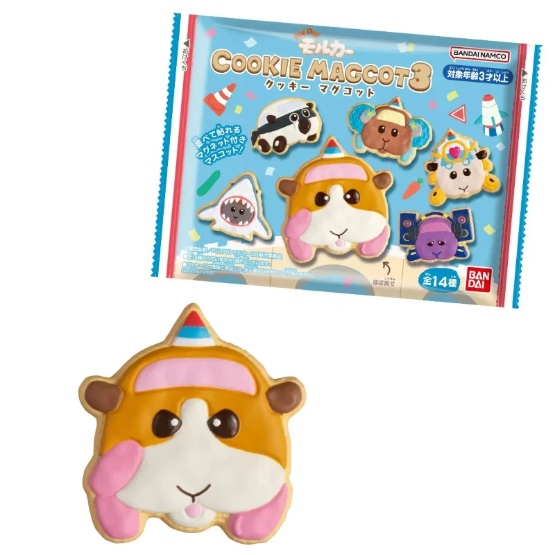 Фото В наличии: Оригинальный декоративный магнит на холодильник Bandai Pui Pui Molcar Guinea Pig Cookie Vol.3 (серия Candy Toy) для взрослых коллекционеров №3
