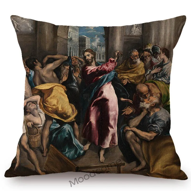 Испанский художник El Graco картина маслом Иисус Христа маннеризм возрождения