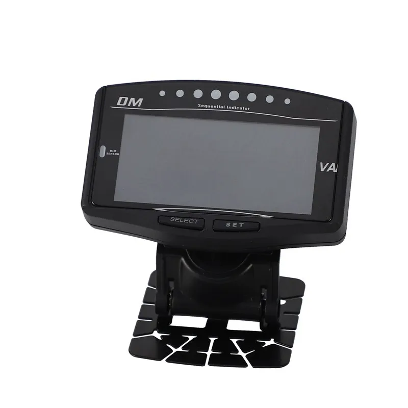 Универсальный автомобильный цифровой ЖК-дисплей 6 в 1 манометр давления масла