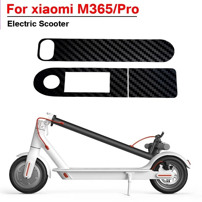 

For Xiaomi Scooter Carbon Fiber Sticker Central Control Display Film Waterproof Sticker M365pro Accelerator Carbon Fiber Sticker