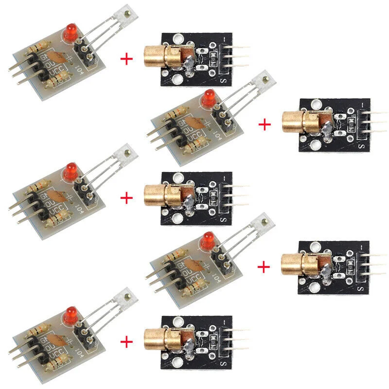 Arduino AVR power tool модуль лазерного приема + ky-008 передатчик 10 шт./компл. |