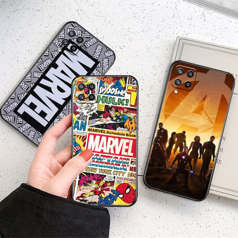 

Marvel Avengers Iron Man For Samsung Galaxy M11 M12 A11 A12 Phone Case Soft Cover Liquid Silicon TPU Coque Cases Funda Shell