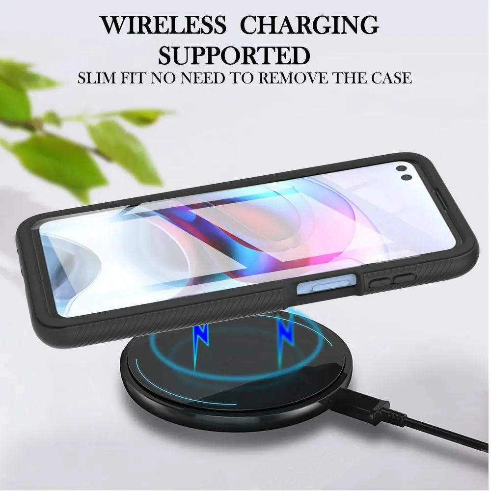 crystal case front film 360 protect for motorola moto g100 phone cover back capa motorola edge 20 pro 20 lite s 5g bumper shell free global shipping