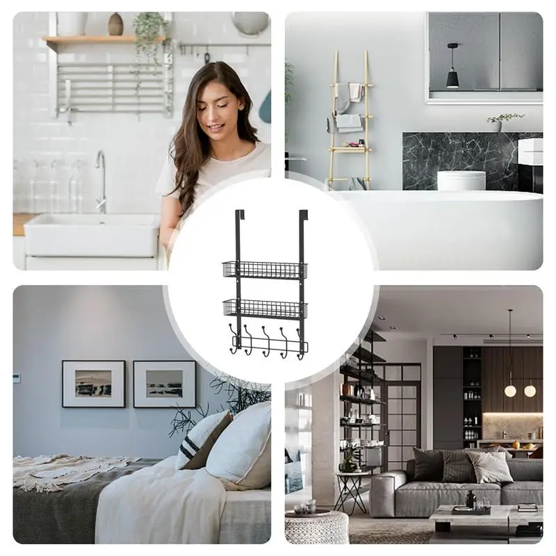 Органайзер для задней двери сверхмощная вешалка вешалки организации Lundry спальни