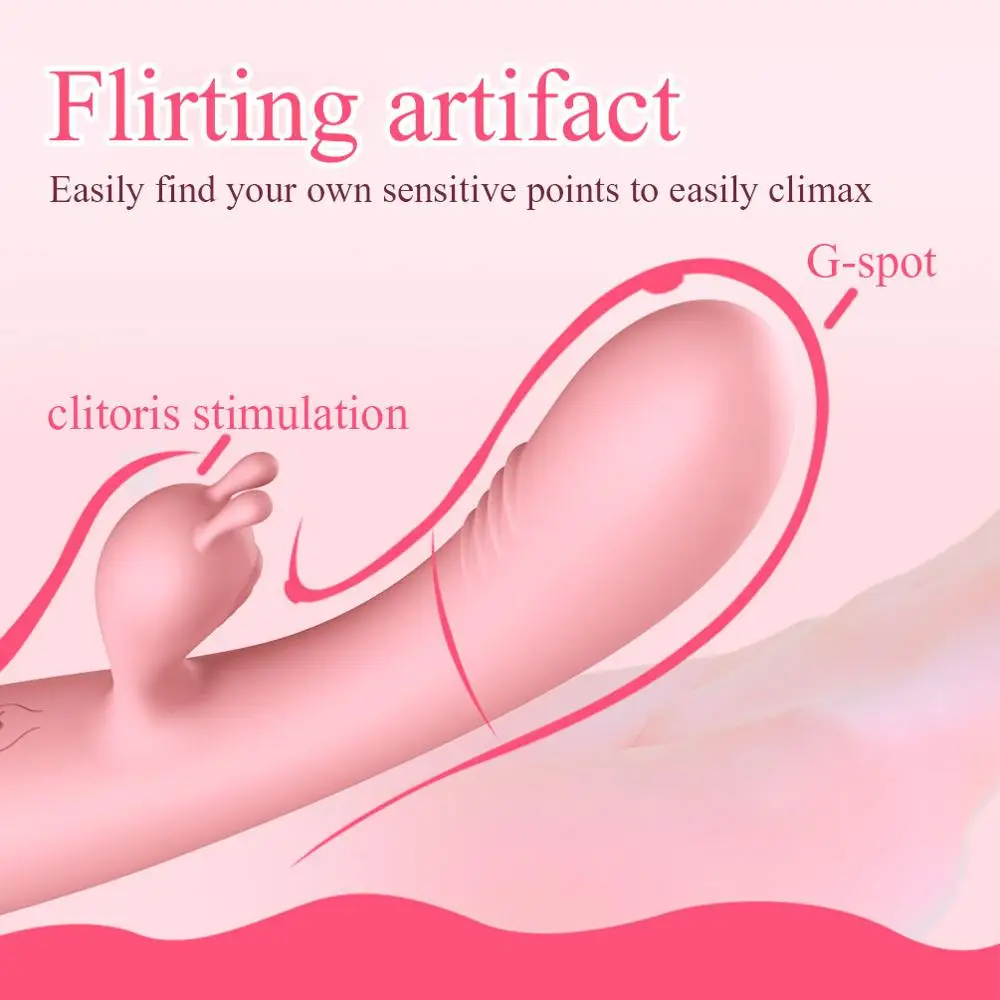 10 Speeds Dildo Magic Wand G-Spot Rabbit Vibrator Clitoris Stimulator Vaginal Massager Sex Toys for Women Female Masturbation |