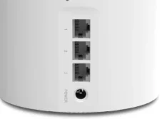 3 гигабитных порта в единицу, Deco X55 (3 шт.), 3-местная система Deco X55 AX3000 WiFi 6 Mesh — крышки площадью до 6500 кв. футов, заменяет беспроводная связь (art.: 3920d219fe481) - 3920d219fe481