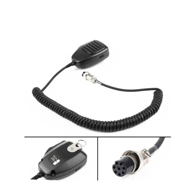 Фото Микрофон HM-118N с 8 контактами для радиостанций ICOM IC-706, IC-2100H, IC-2200H, IC-7000, IC-V8000 №1