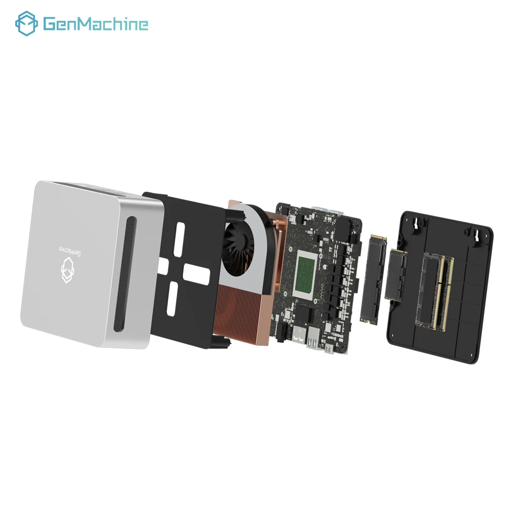 Заводская горячая распродажа GenMachine Новый мини-ПК Ryzen 9 5900HX Win 11 DDR4 Макс. 64 ГБ 3,3 ГГц до 4,6 ГГц WIFI6 Мини-компьютер ПК Геймер (art.: 3920d078cfbcc) - 3920d078cfbcc