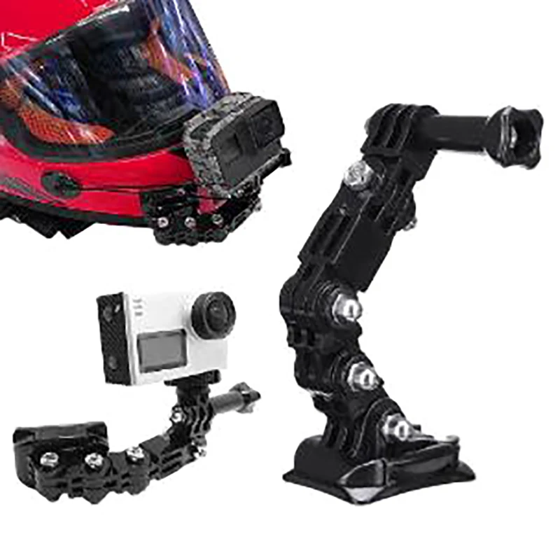 

Motorcycle Camera Holder Set Adjustable Helmet Chin Mount For Hero 3/4/5/6/7/8