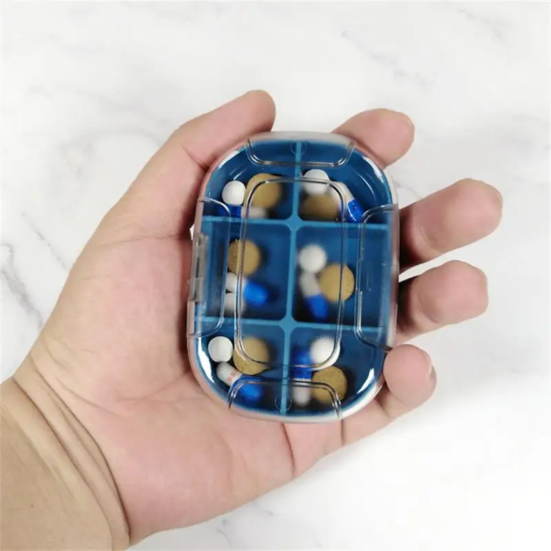 

Portable Medicines Box Pills Container Drugs Dispenser Divider Case Travel Outdooar Storage Organizer Supplies Home Accessories