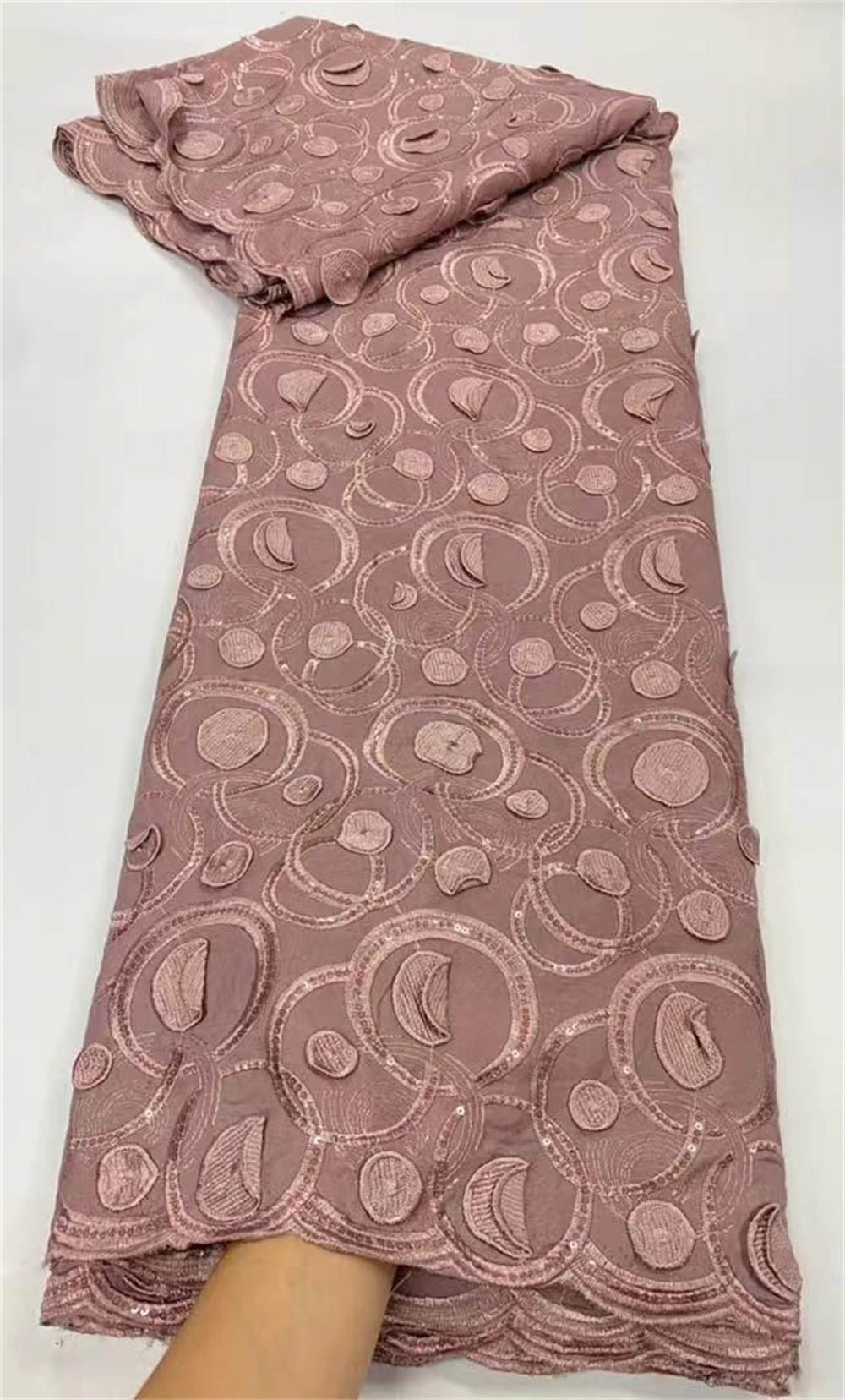 Африканская вышивка шнур ткань высококачественное французское гипюровое