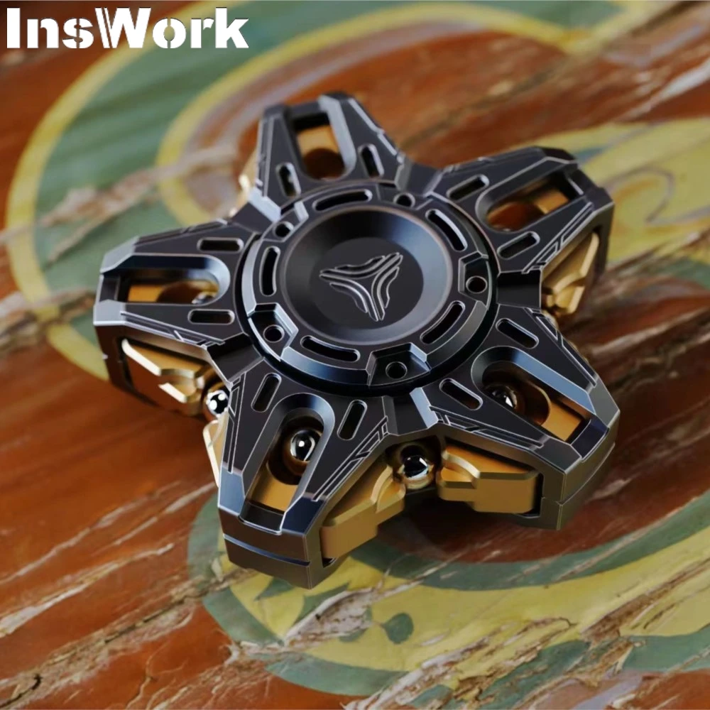 Металлическая связь для комнаты гироскоп пальцев EDC механические игрушки снятия