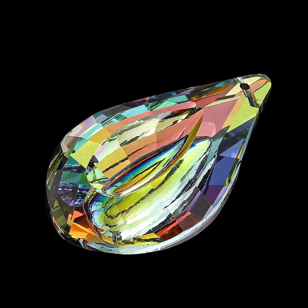 Искусственная хрустальная призма ловец солнца украшение сверкающая