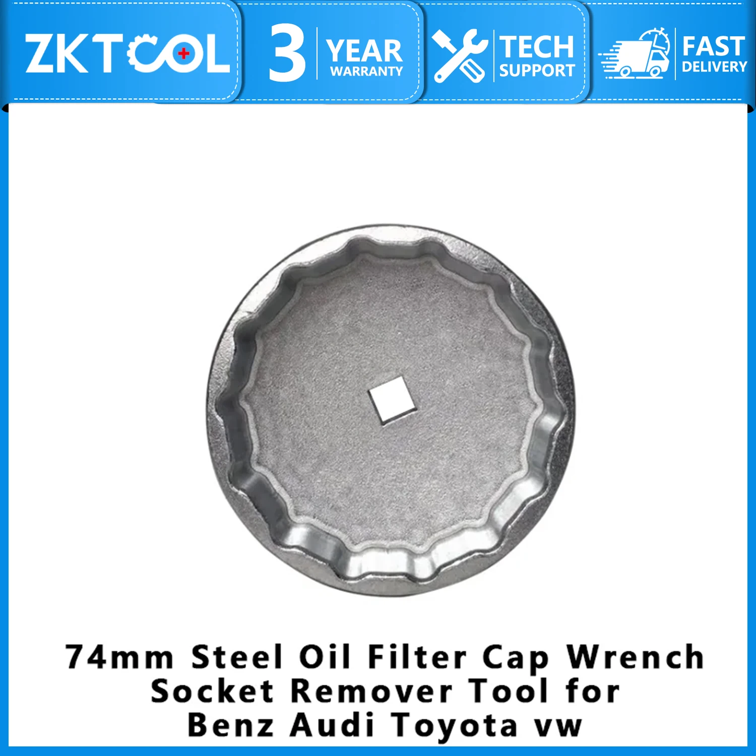 

74 мм 14-Groove Алюминиевый Масляный фильтр гаечный ключ для Mercedes-Benz, Sprinter, Volkswagen, Audi, Porsche, Mazda, Dodge