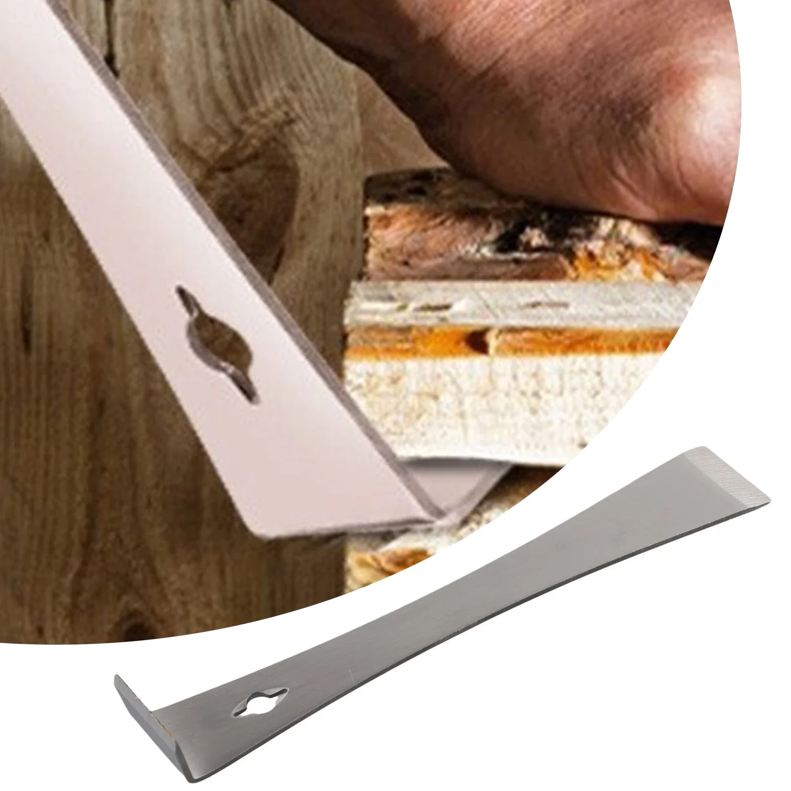 3 в 1 скребок из нержавеющей стали с отверстиями для подвешивания