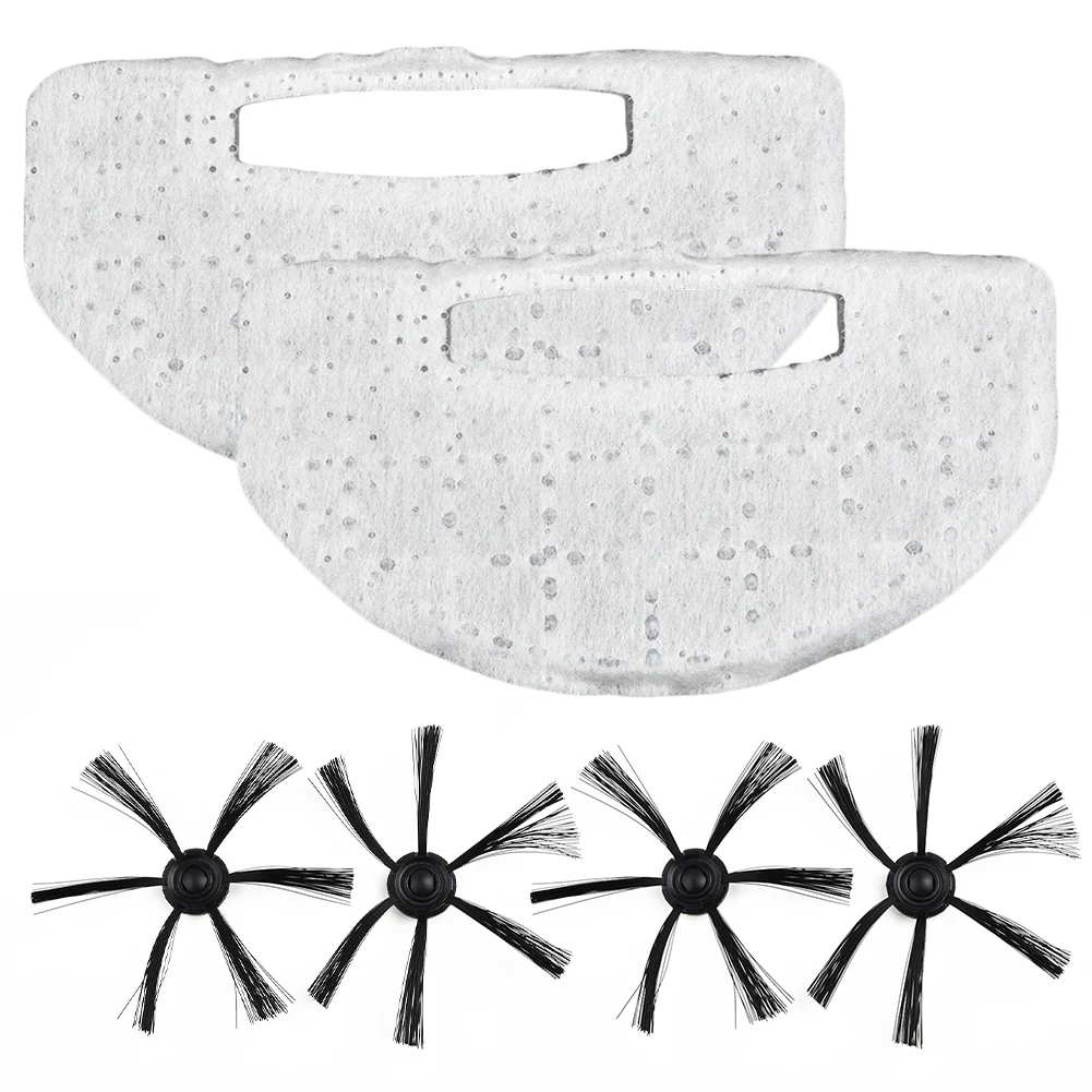 Фото Набор фильтров и боковых щеток для робота-пылесоса WAP W90 W95 W96, улучшающий обхват при уборке и эффективность удаления пыли №3