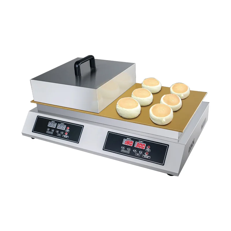 

1300W Commercial Digital Display Souffle Machine Fluffy Soufflé Pancakes Maker Machine Intelligent Timing Soufflé Cake Machine