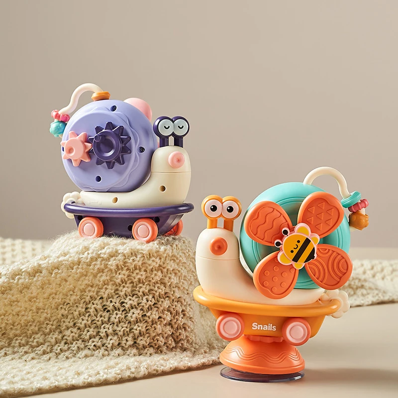 

5 IN1 Crawling Snail Baby Toy Montessori Toy Infant Bath Sensory Toys for Children Toddler Newborn Babies toy toys Educational