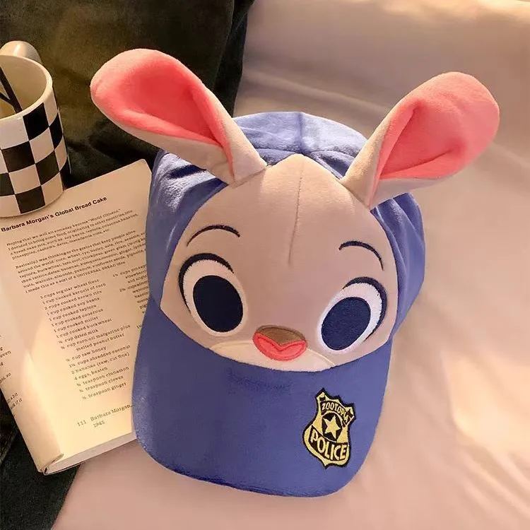 Бейсбольная кепка Disney Zootopia милая аниме-фигурка Джуди Хоппса реквизит для косплея