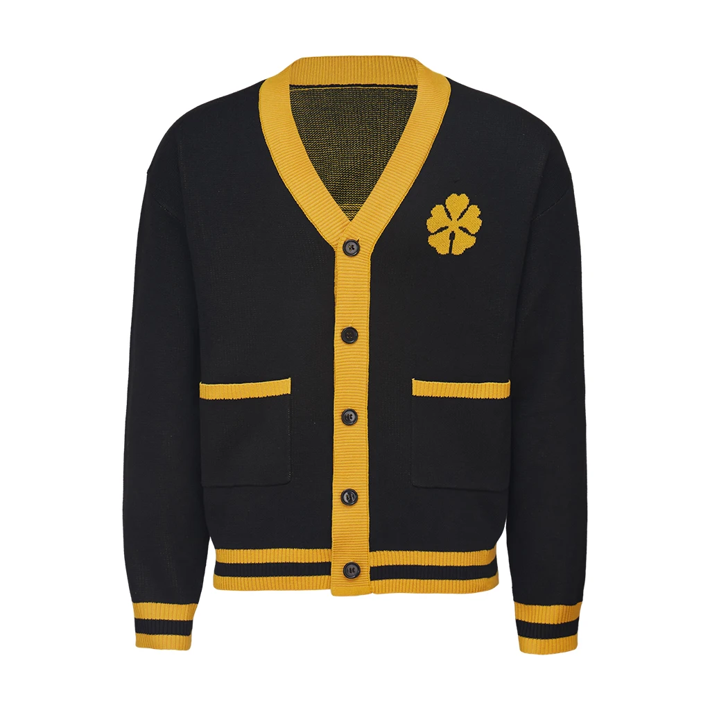 Костюм для косплея аниме Asta черный клевер желтый свитер костюм Хэллоуина