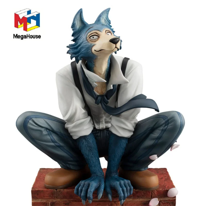 

Женская оригинальная статуя MegaHouse Legoshi BEASTARS деревянный волк аниме статуя из ПВХ экшн-фигурка Коллекционная модель игрушки подарок 16 см