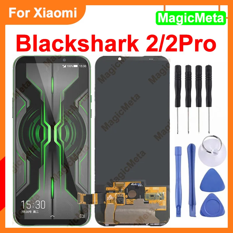 

6.39"Super Amoled Screen For Xiaomi Black Shark 2 2Pro LCD Display 6.39" Touch Digitizer Assembly For SKW-H0 SKW-A0 LCD Display