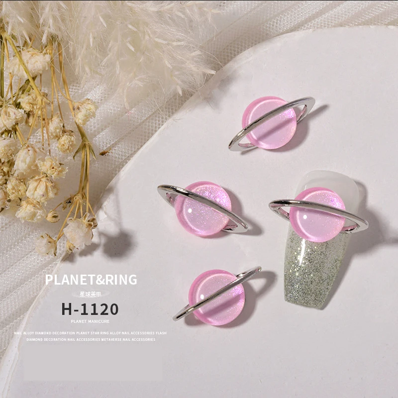 Набор ювелирных аксессуаров из 18 предметов для дизайна ногтей планетарный