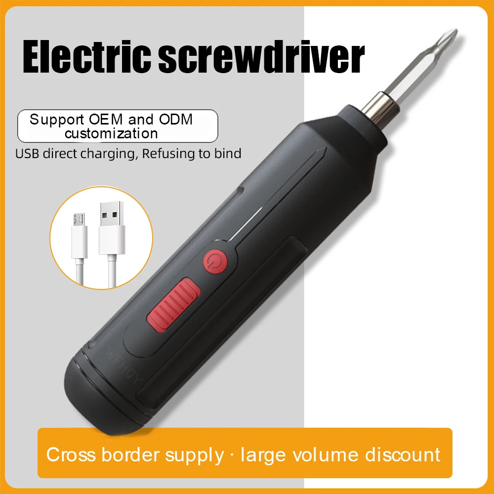 

Mini Electric Screwdrivers Drill Homes DIY Strong Big Torque USB Charging Toughness Electric Portable Power Tools