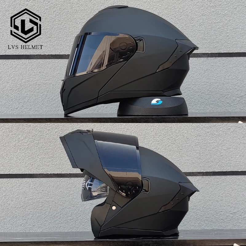 Фото Модульный откидной мотоциклетный шлем kask на все лицо kask №5