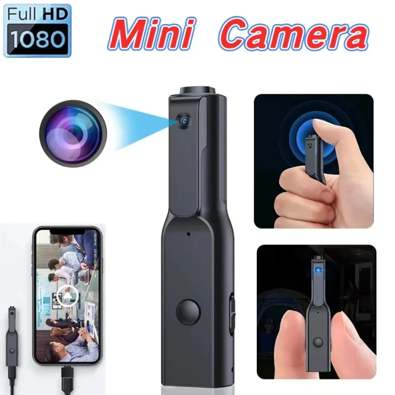 1080P Mini Camera Sports DV Body Camcorder Audio Voice Recording One Click Micro Digit Security Video Recorder Surveillance Cam