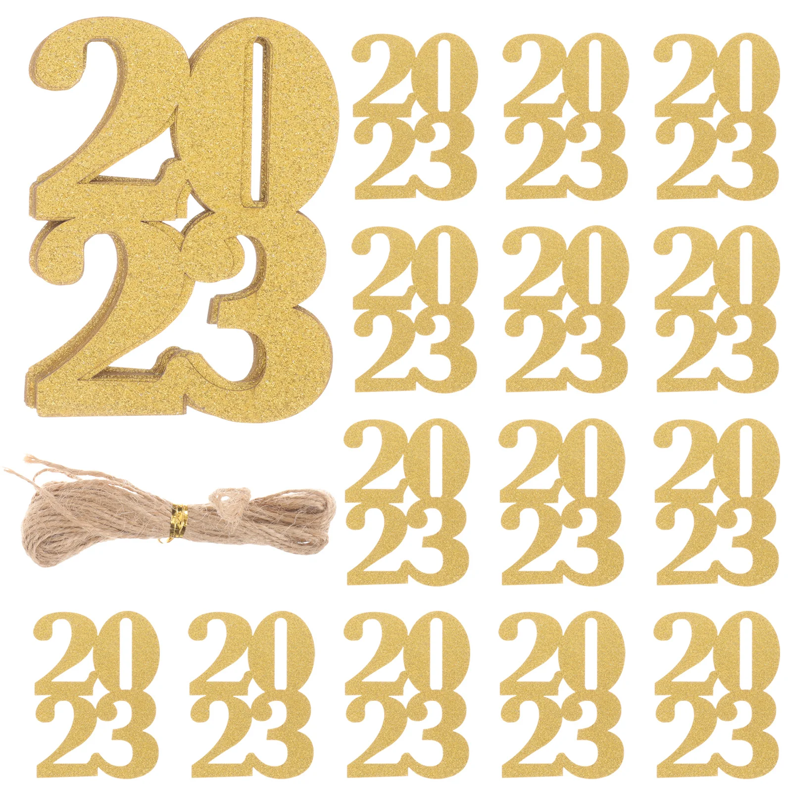 

Tags Year New Party Graduation Decor Glitter Pulling Centerpieces Tree Tag Table Decors Label Home Pendant Flags Sign Favors