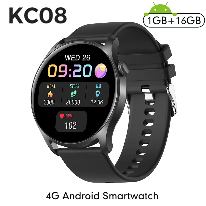 

KC08 Smart Watch Heart Rate Blood Pressure Fitness Tracker Men Women Smart Wristband Waterproof Sport Smartwatch For Android IOS