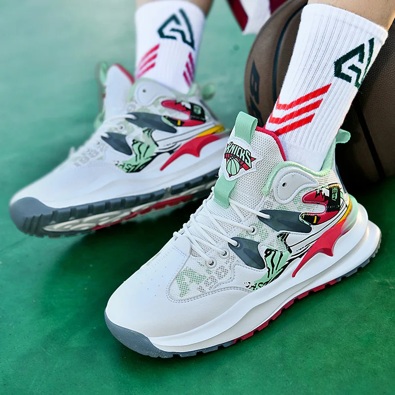 39-44# Youth Casual Sport Footwear Boy Girl School Sports Training Basketball Shoes Running Shoes Student Outdoor Shoes