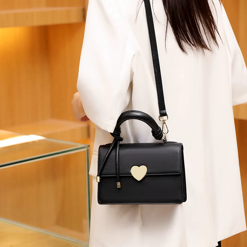 Женская сумка из искусственной кожи маленькая Классическая модная простая