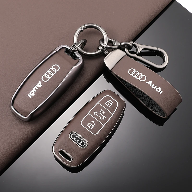 

Мягкий чехол из ТПУ для автомобильного дистанционного ключа, защитный чехол без ключа, брелок для Audi A3 A4 B9 A6 A7 4K A8 E-tron Q5 Q8 C8 D5 SQ8, аксессуары