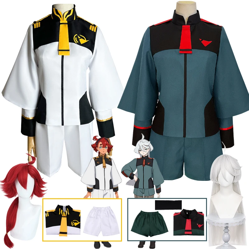 

Костюм для косплея из аниме сулетта меркртути миорин рембран костюм ведьмы из ртути косплей костюм парик Хэллоуин ролевые игры