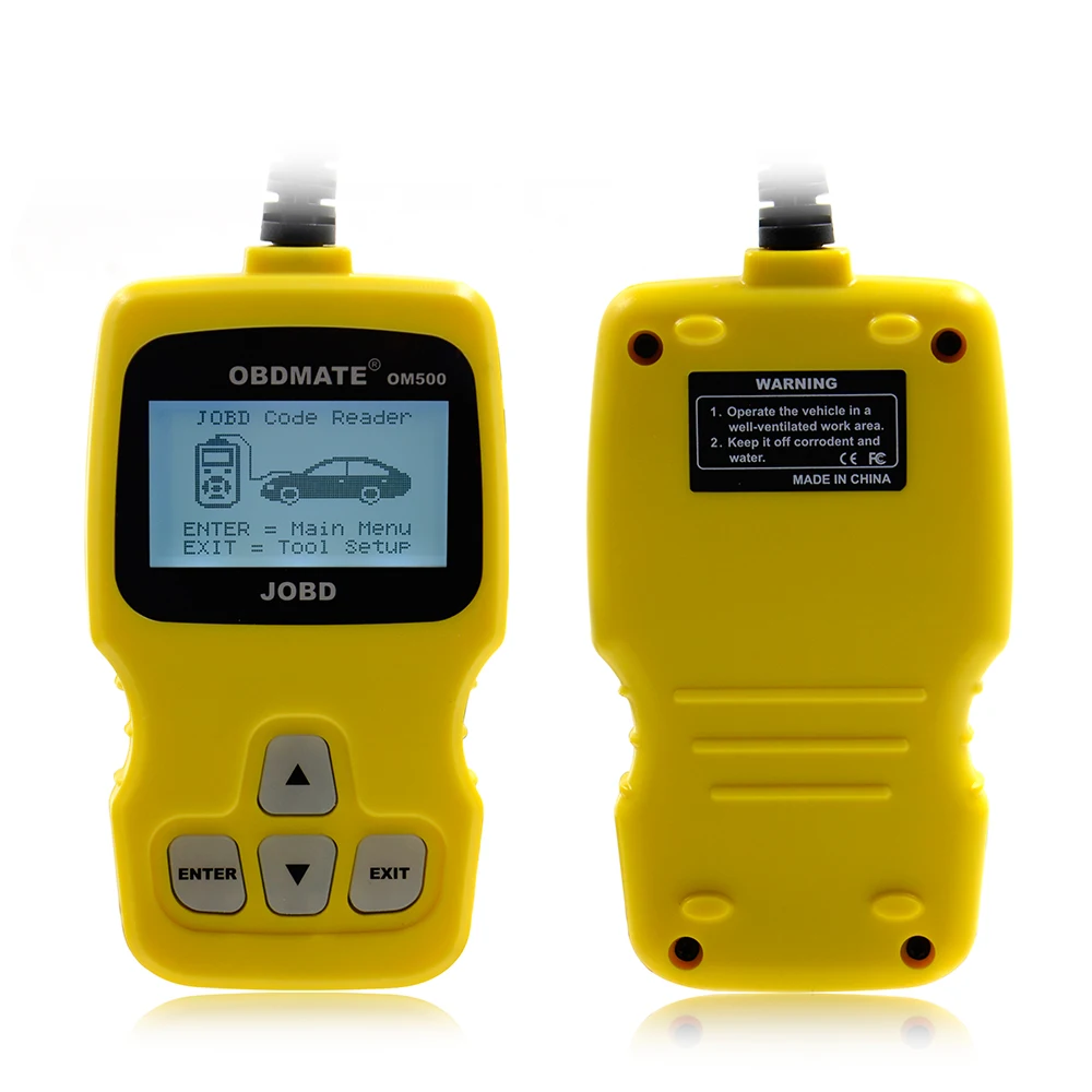 

VSTM Best Quality OBDMATE OM500 JOBD/OBDII/EOBD Code Reader Auto Scanner OM500 Code Scanner For Most Cars Free Shipping