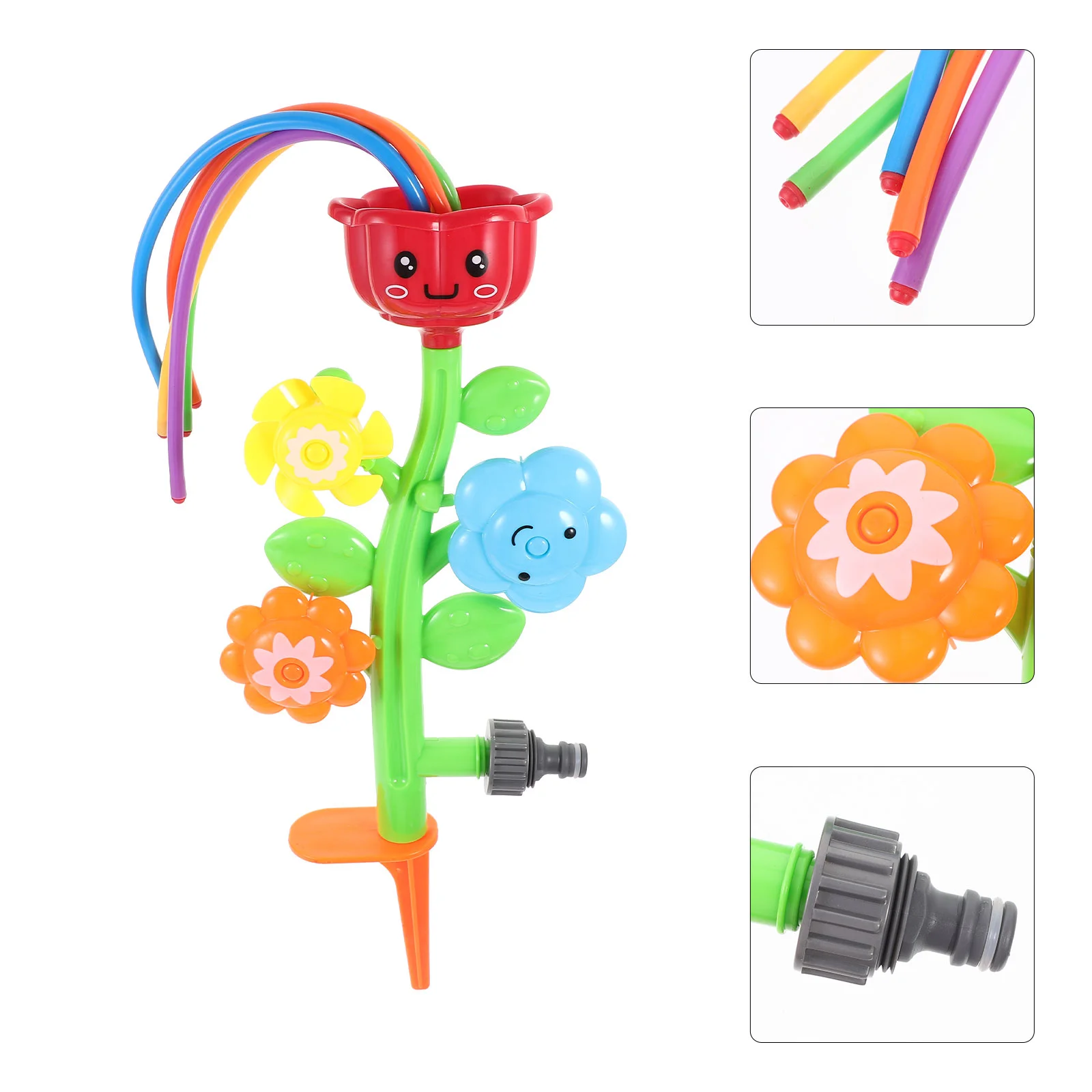 

Water Toddler Outdoor Toy, Kids Sprinklers for, Water Toys Flower Spray for Summer