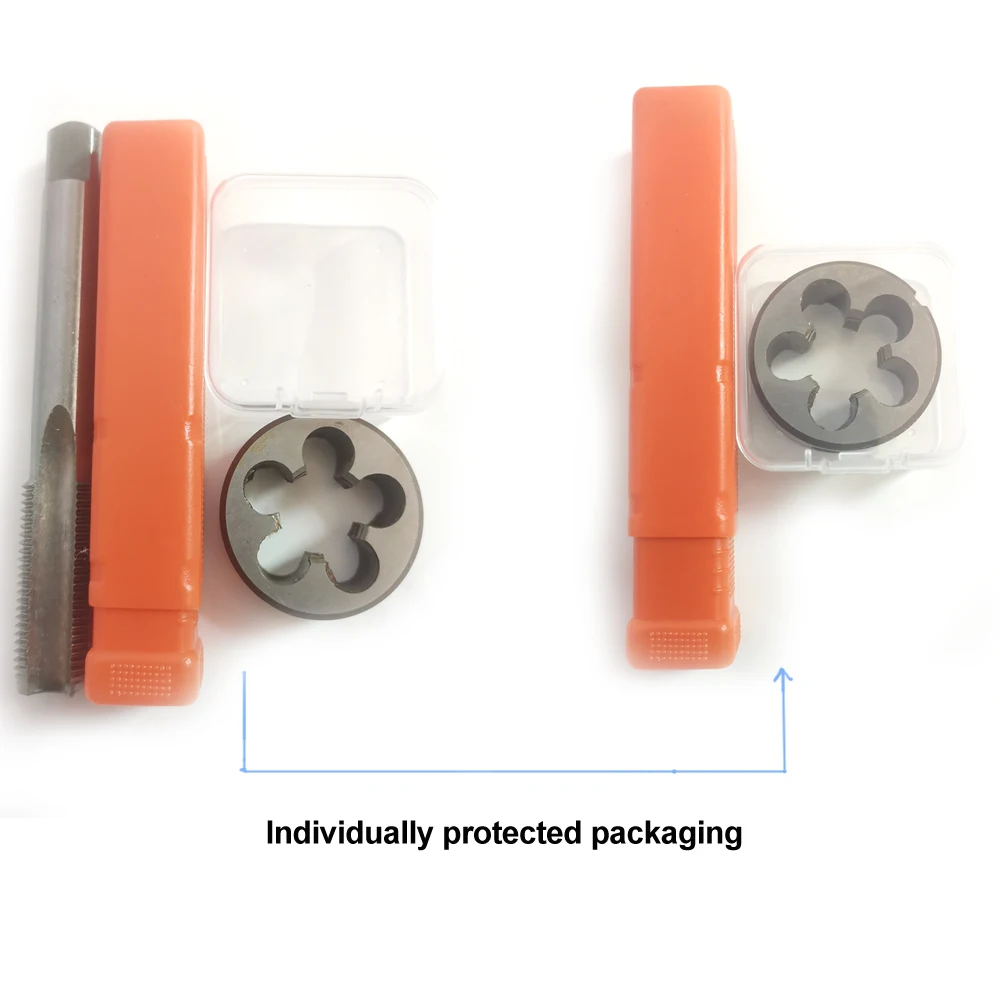 Набор металлических резьбовых кранов и штампов m9x0 75 мм Метрическая машина тонкая