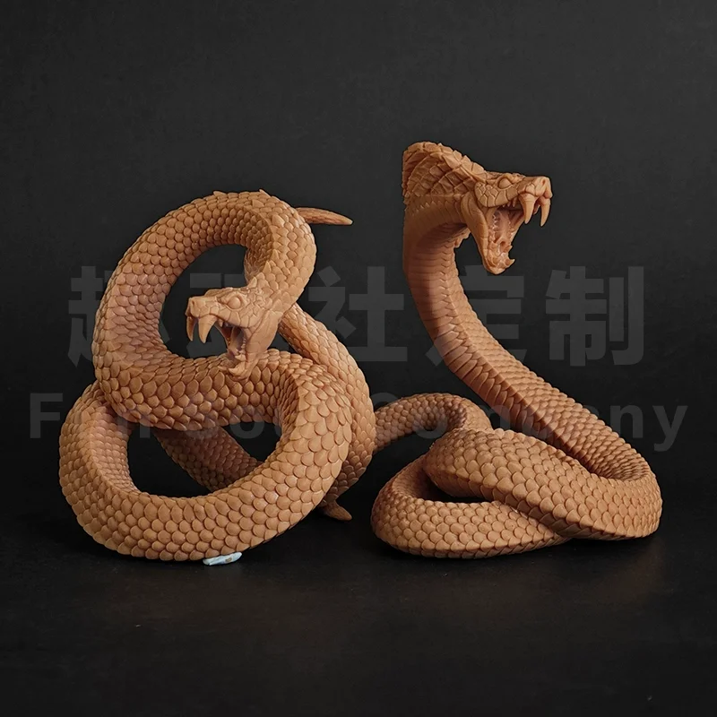 Фото 1/35 7-8 см Vipera russelli siamensis модель игрушки древние доисторические животные модель Gk настроить 3D печать №1