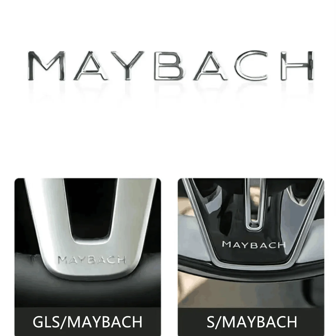 Наклейка на руль автомобиля наклейка с надписью английском языке для Maybach E C S-Class